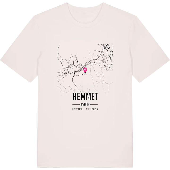 Hemmet karta t-shirt – t-shirt från PinShirt