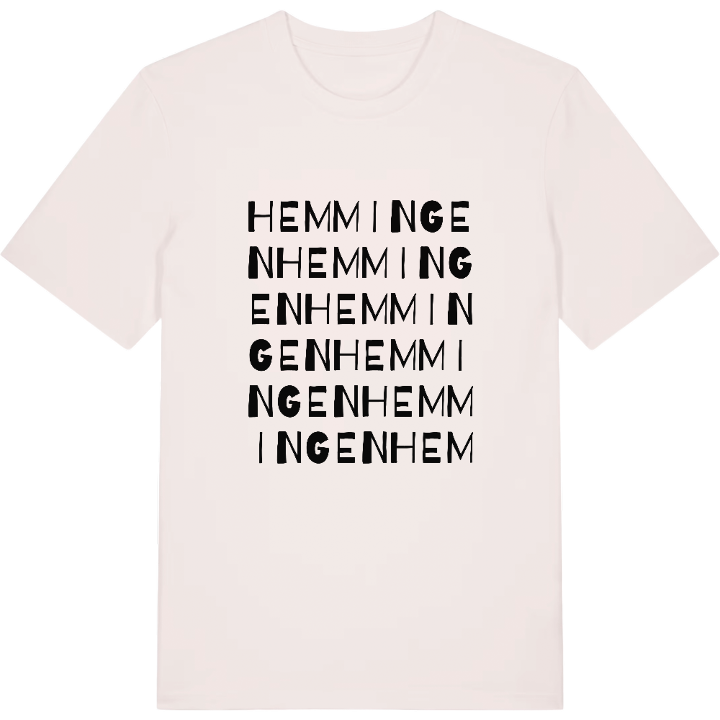 Hemmingen ordlek t-shirt – t-shirt från PinShirt