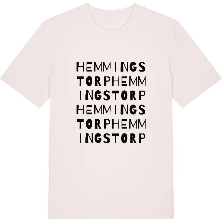 Hemmingstorp ordlek t-shirt – t-shirt från PinShirt