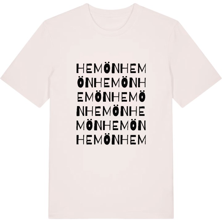 Hemön ordlek t-shirt – t-shirt från PinShirt