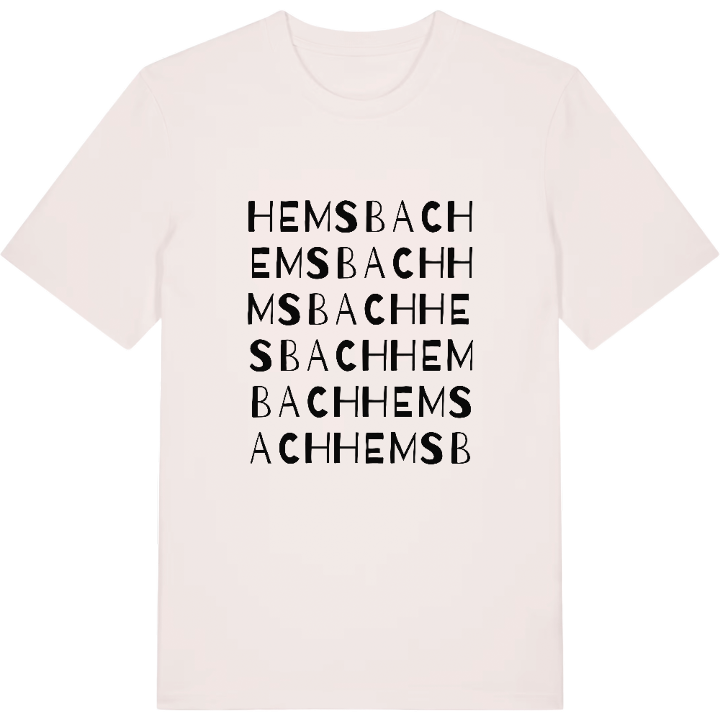 Hemsbach ordlek t-shirt – t-shirt från PinShirt