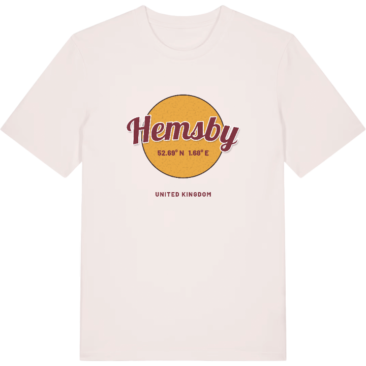 Hemsby cirkel t-shirt – t-shirt från PinShirt