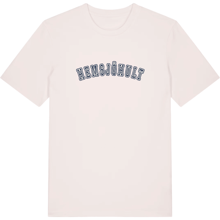 Hemsjöhult college t-shirt – t-shirt från PinShirt