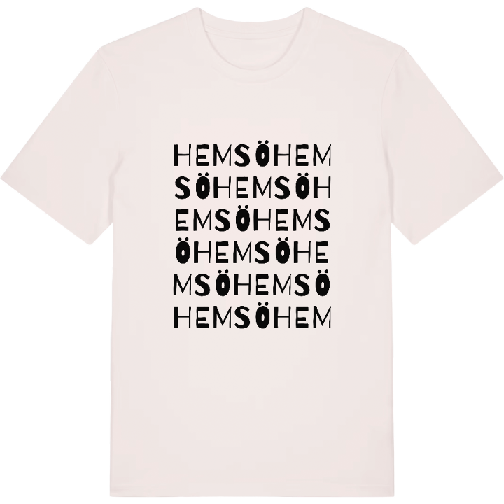 Hemsö ordlek t-shirt – t-shirt från PinShirt