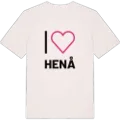 Jag älskar Henå t-shirt stort tryck