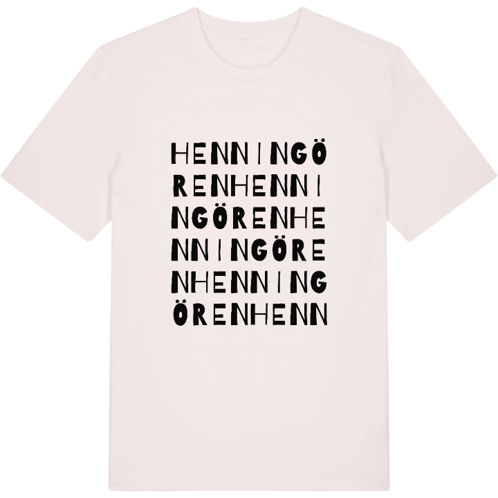 Henningören ordlek t-shirt – t-shirt från PinShirt