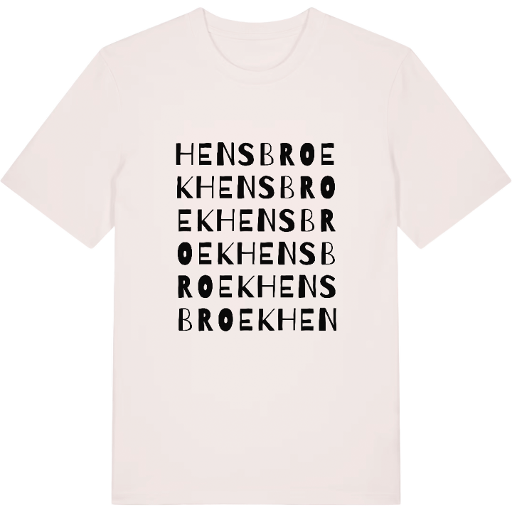 Hensbroek ordlek t-shirt – t-shirt från PinShirt