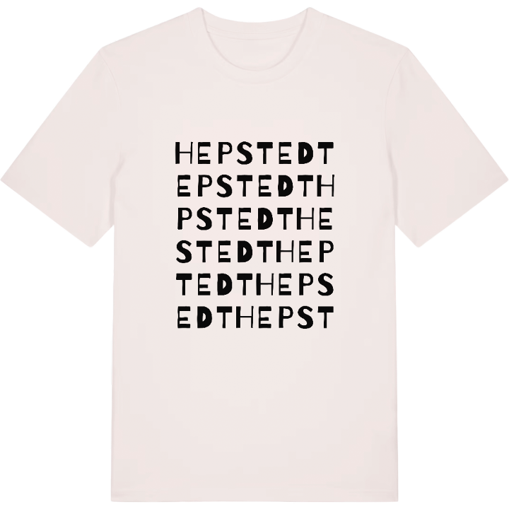 Hepstedt ordlek t-shirt – t-shirt från PinShirt