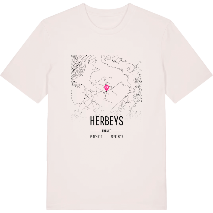 Herbeys karta t-shirt – t-shirt från PinShirt