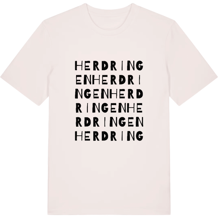Herdringen ordlek t-shirt – t-shirt från PinShirt