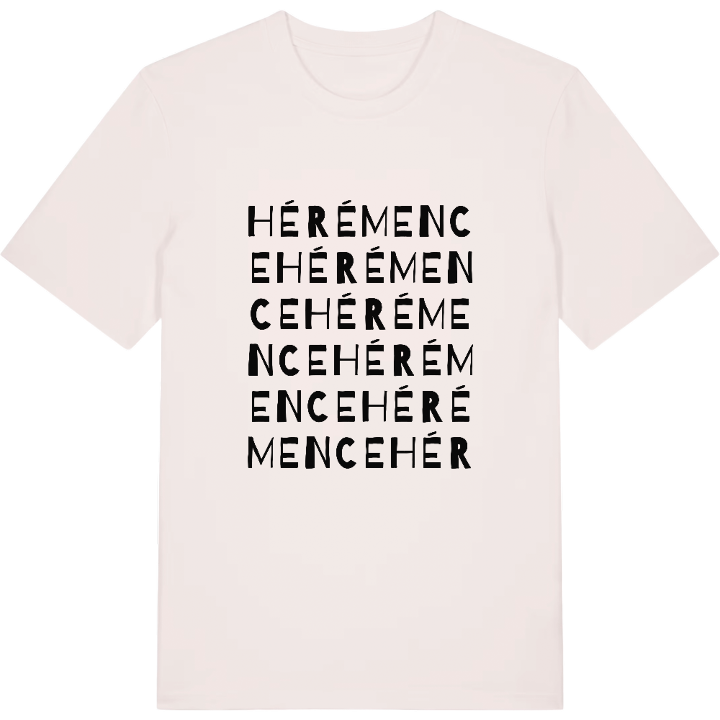 Hérémence ordlek t-shirt – t-shirt från PinShirt