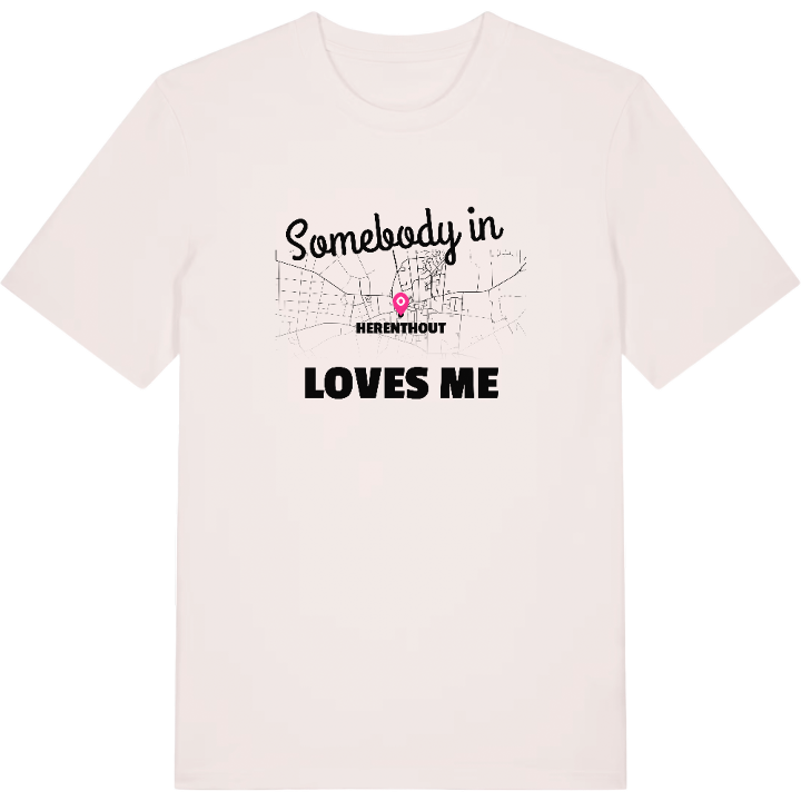 Någon i Herenthout älskar mig t-shirt – t-shirt från PinShirt