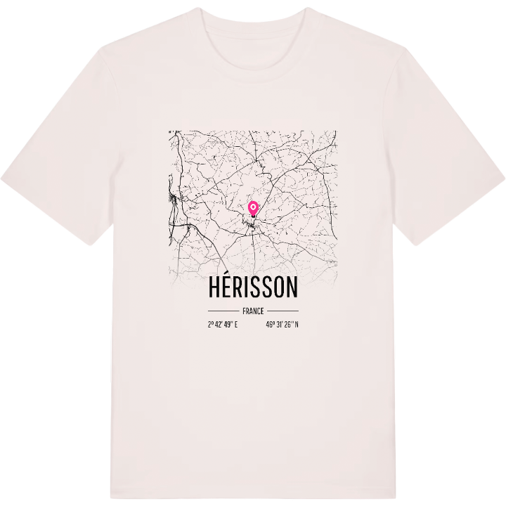 Hérisson karta t-shirt – t-shirt från PinShirt