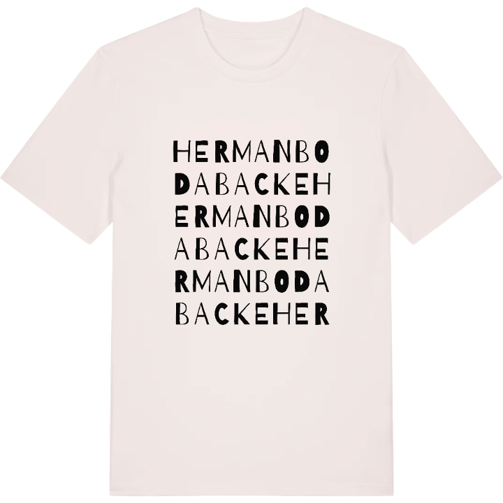 Hermanboda backe ordlek t-shirt – t-shirt från PinShirt