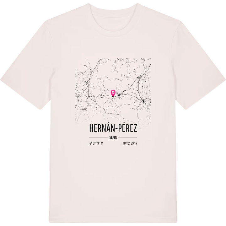 Hernán-Pérez karta t-shirt – t-shirt från PinShirt