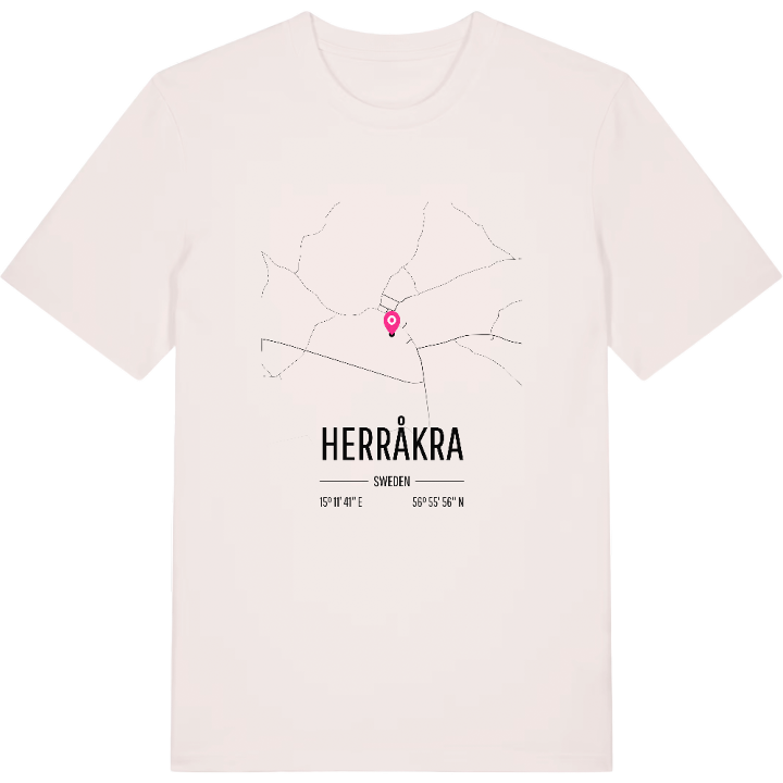 Herråkra karta t-shirt – t-shirt från PinShirt