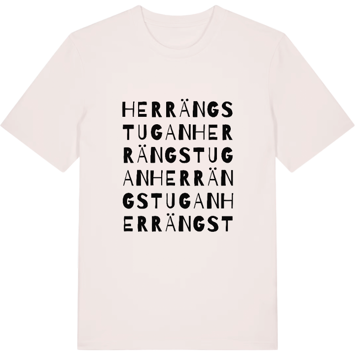 Herrängstugan ordlek t-shirt – t-shirt från PinShirt
