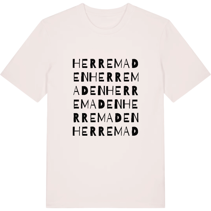 Herremaden ordlek t-shirt – t-shirt från PinShirt