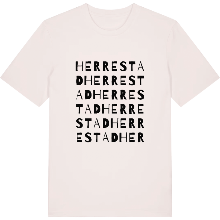 Herrestad ordlek t-shirt – t-shirt från PinShirt