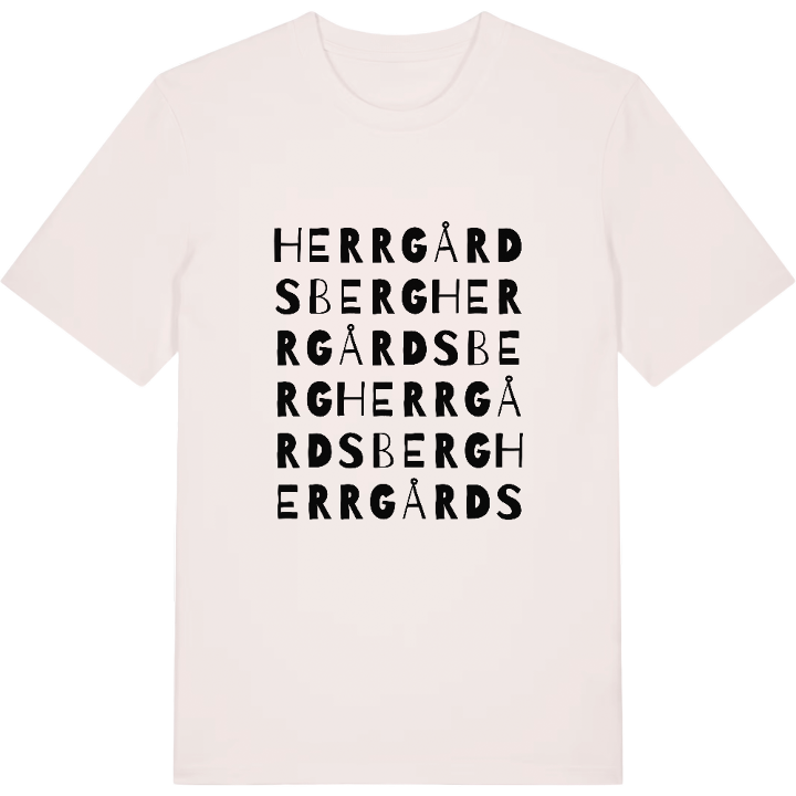 Herrgårdsberg ordlek t-shirt – t-shirt från PinShirt