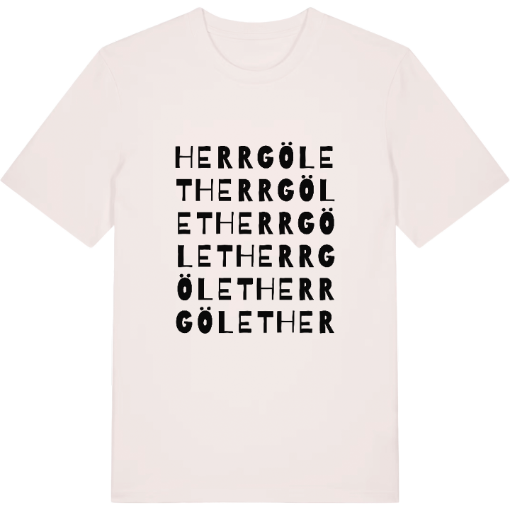 Herrgölet ordlek t-shirt – t-shirt från PinShirt