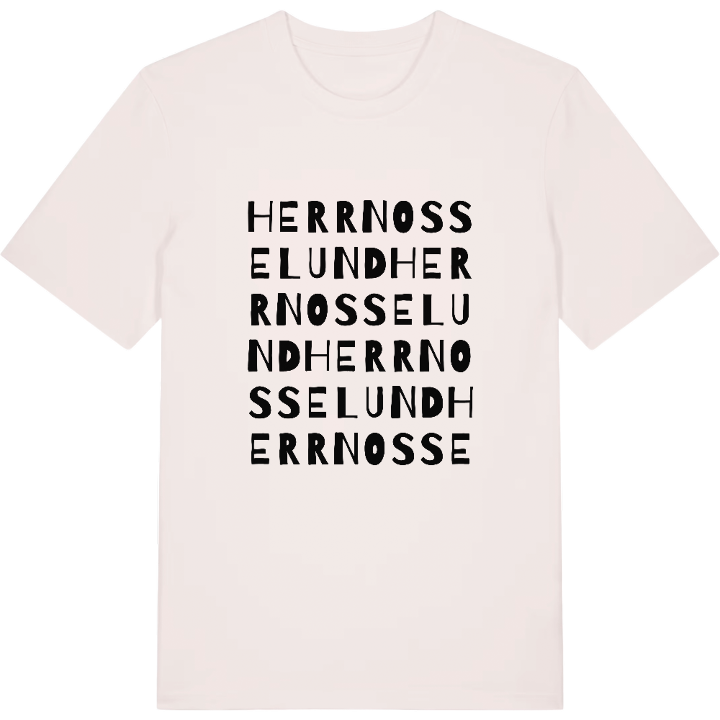 Herrnosselund ordlek t-shirt – t-shirt från PinShirt