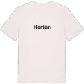 Herten fetstil t-shirt