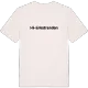 Hi-Erkstranden fetstil t-shirt