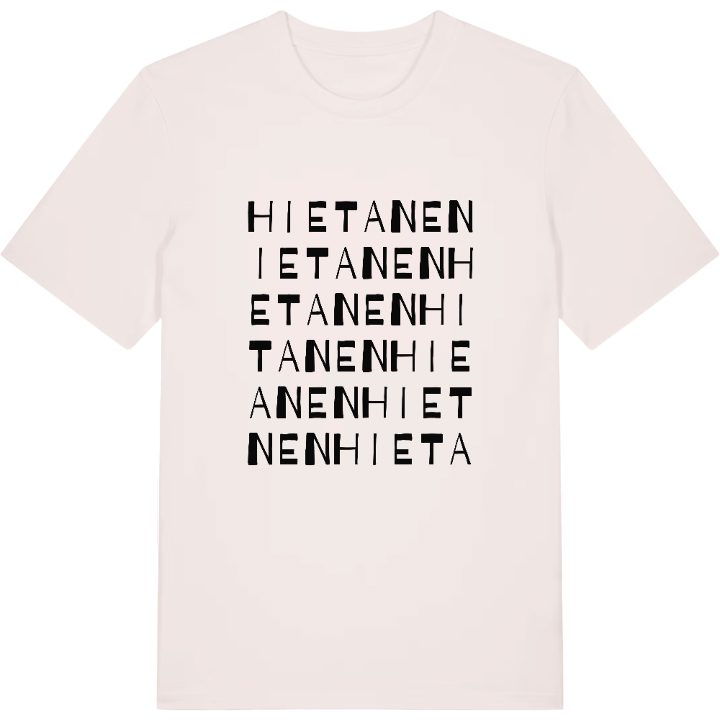 Hietanen ordlek t-shirt – t-shirt från PinShirt