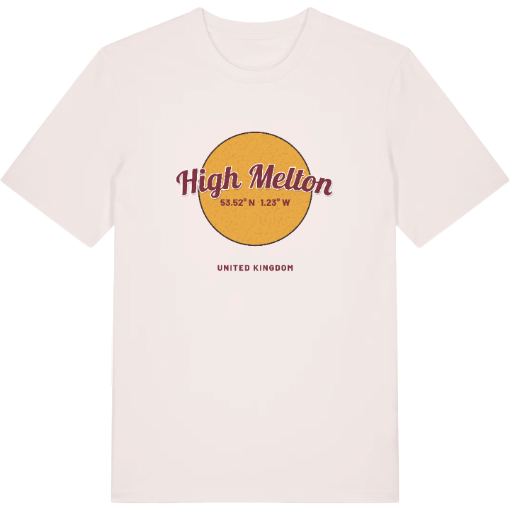High Melton cirkel t-shirt – t-shirt från PinShirt