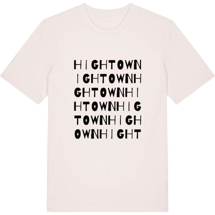 Hightown ordlek t-shirt – t-shirt från PinShirt