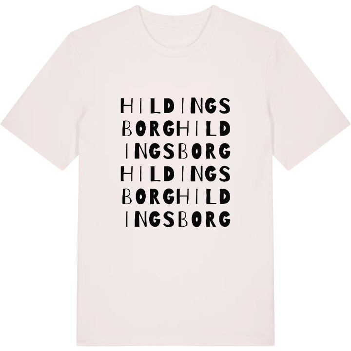 Hildingsborg ordlek t-shirt – t-shirt från PinShirt
