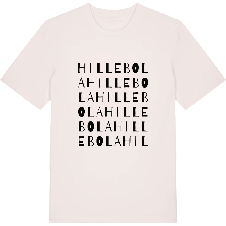 Hillebola ordlek t-shirt – t-shirt från PinShirt