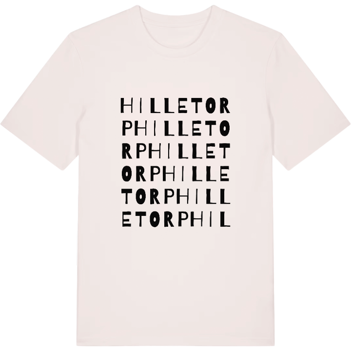 Hilletorp ordlek t-shirt – t-shirt från PinShirt