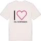 Jag älskar Hilterfingen t-shirt stort tryck
