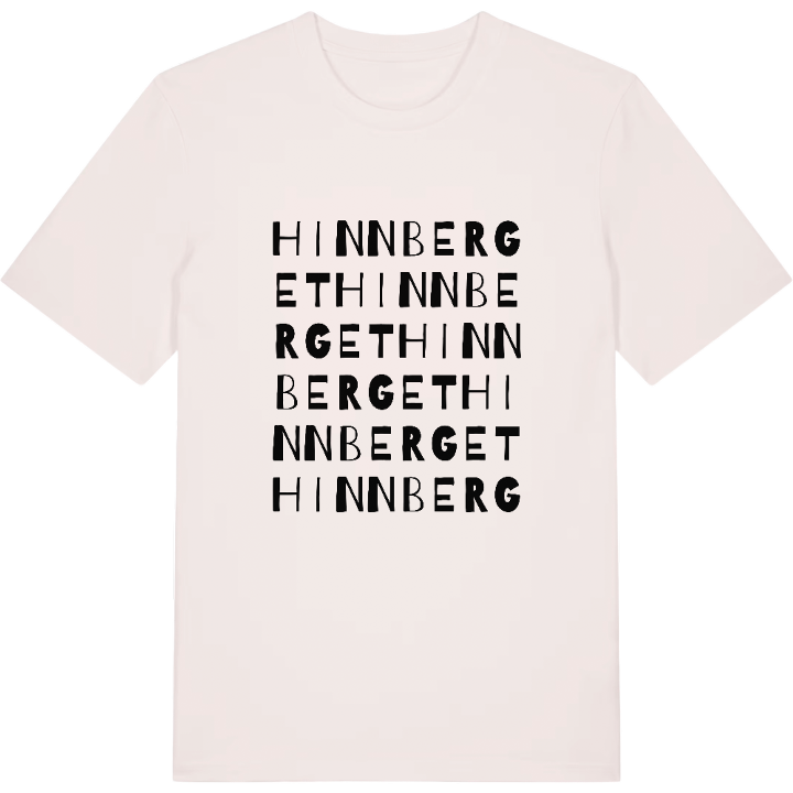 Hinnberget ordlek t-shirt – t-shirt från PinShirt
