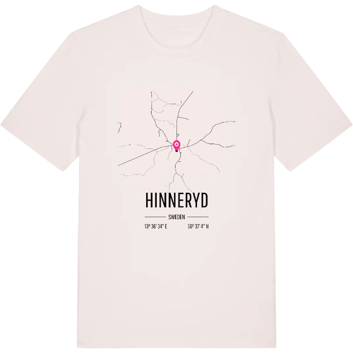 Hinneryd karta t-shirt – t-shirt från PinShirt
