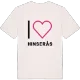 Jag älskar Hinserås t-shirt stort tryck