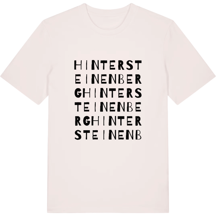 Hintersteinenberg ordlek t-shirt – t-shirt från PinShirt