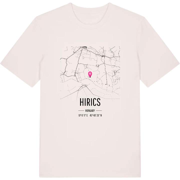 Hirics karta t-shirt – t-shirt från PinShirt
