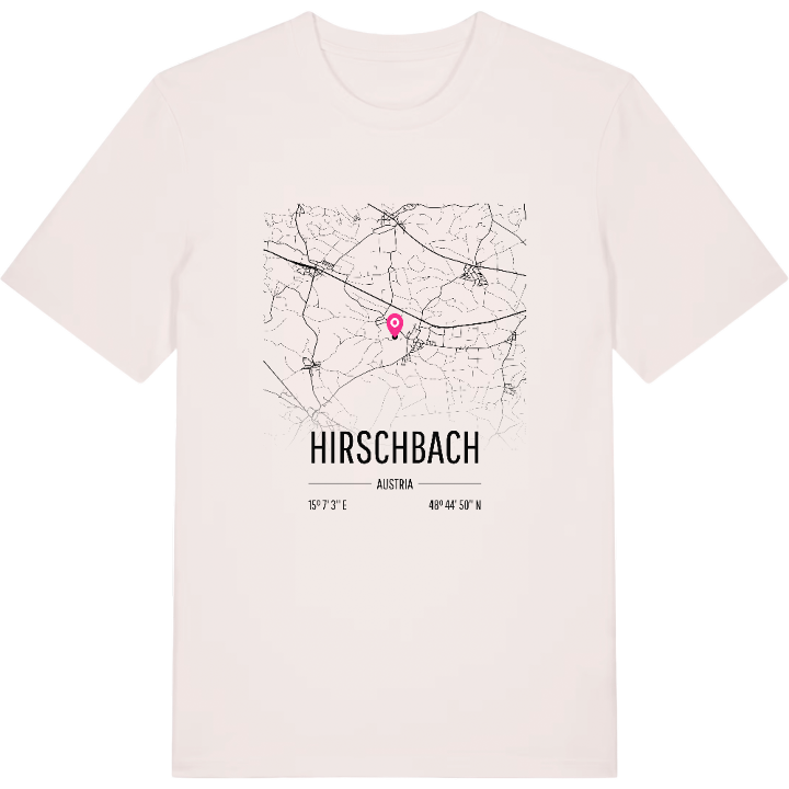Hirschbach karta t-shirt – t-shirt från PinShirt