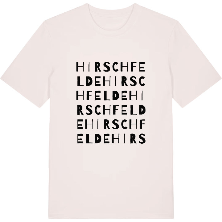 Hirschfelde ordlek t-shirt – t-shirt från PinShirt