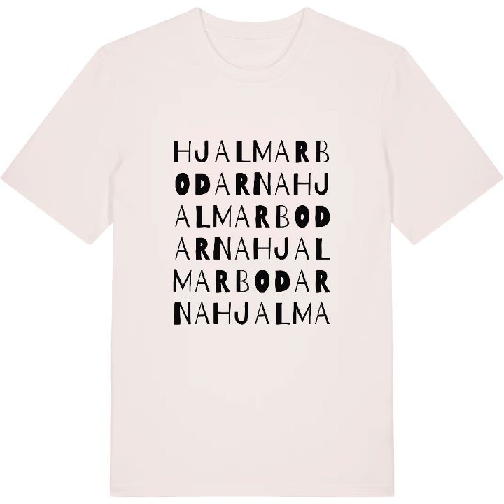 Hjalmarbodarna ordlek t-shirt – t-shirt från PinShirt