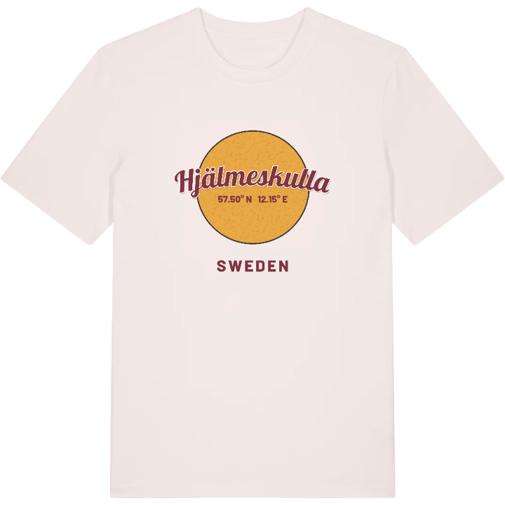 Hjälmeskulla cirkel t-shirt – t-shirt från PinShirt