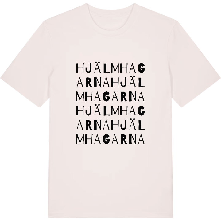 Hjälmhagarna ordlek t-shirt – t-shirt från PinShirt