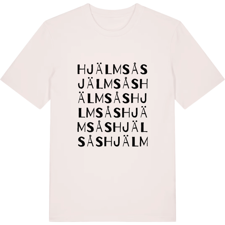 Hjälmsås ordlek t-shirt – t-shirt från PinShirt