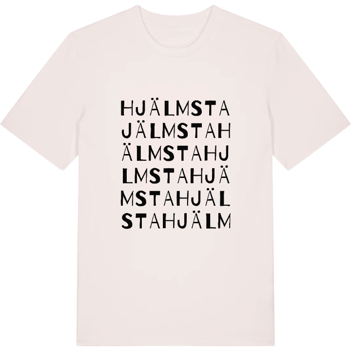 Hjälmsta ordlek t-shirt – t-shirt från PinShirt