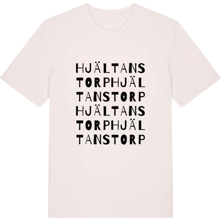 Hjältanstorp ordlek t-shirt – t-shirt från PinShirt