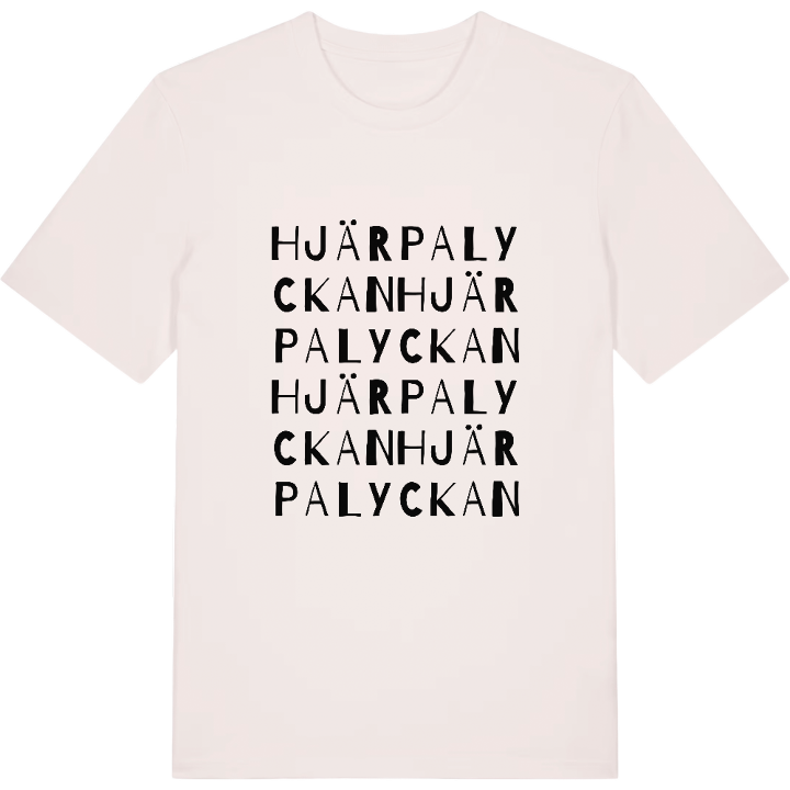 Hjärpalyckan ordlek t-shirt – t-shirt från PinShirt