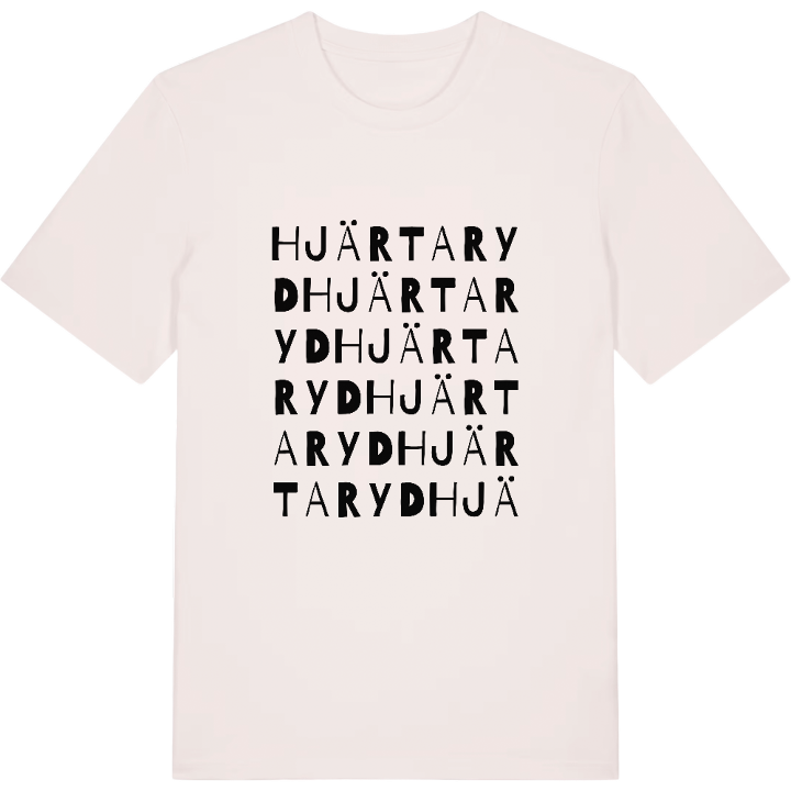 Hjärtaryd ordlek t-shirt – t-shirt från PinShirt